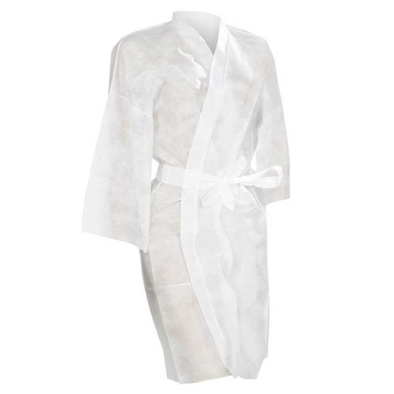 Kimono PPSB, PRIMA, de unica folosinta, alb/albastru